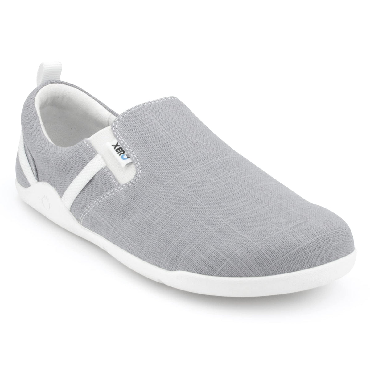 Xero Shoes Men's Aptos Hemp Canvas Slip-on - Casual, Lightweight Zero-Drop Shoe, Zinc, 9