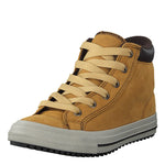 Converse Girl's Chuck Taylor All Star Pc Boots On Mars Sneaker, Wheat/Pale Wheat/Birch Bark, 11 M US Little Kid