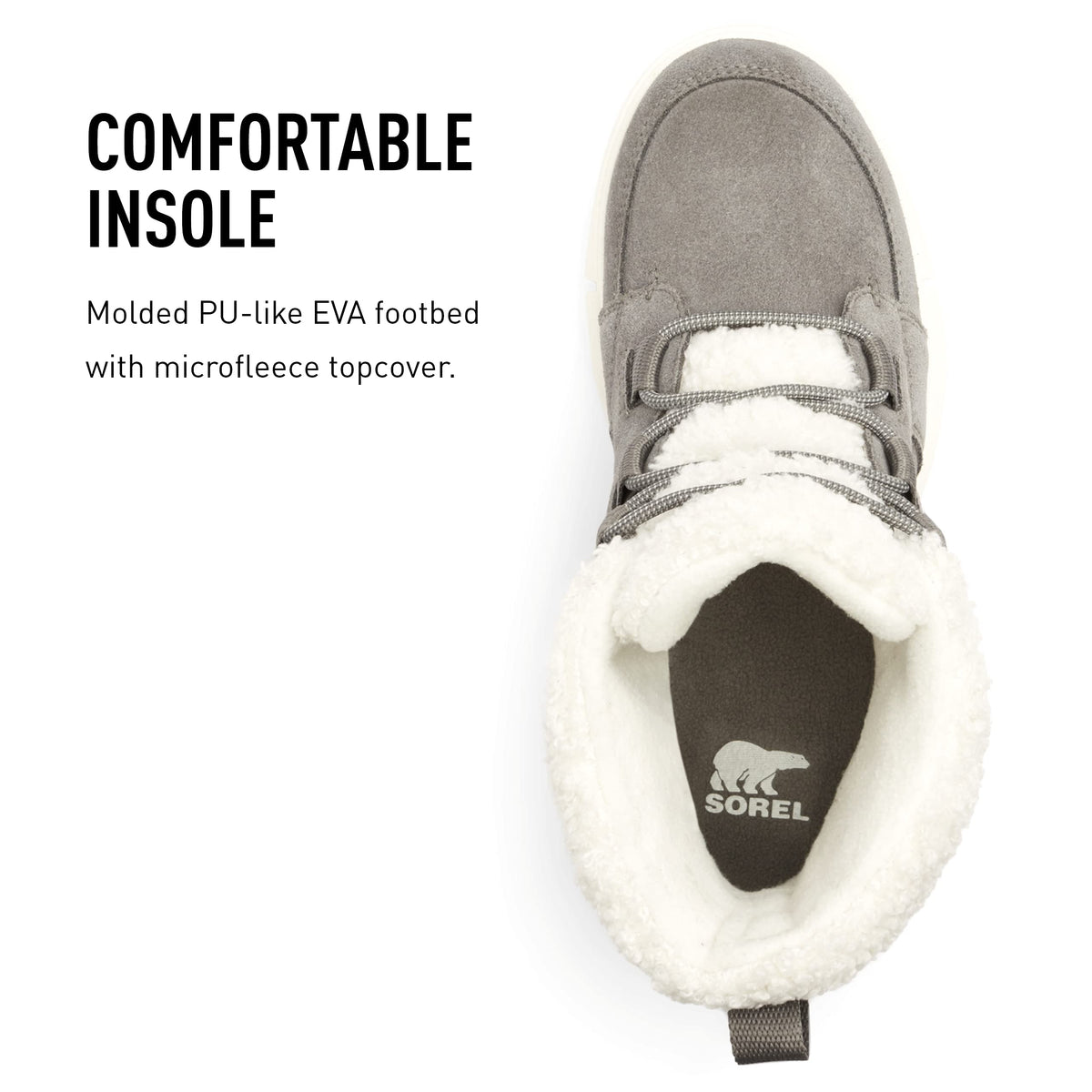 Sorel Women's Explorer Ii Carnival Cozy Waterproof Casual Winter Boots 6.5 Quarry, Dove