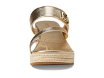 Michael Kors Jilly Mid Wedge Pale Gold 6 M