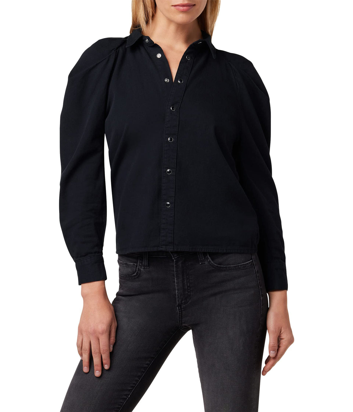 Joe's Jeans The Brody Pleat Sleeve Shirt Changes MD