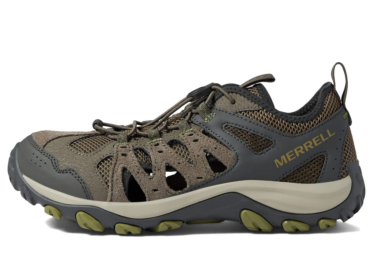 Merrell Accentor 3 LTR Sieve Sneakers for Men Offers Waterproof Leather, EVA Foam Insole, and Protective Rubber Toe Cap. Boulder 10.5 M