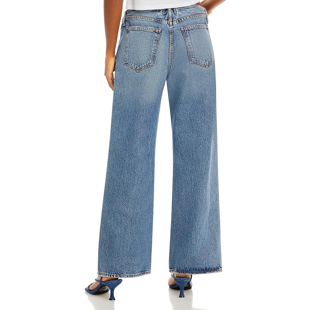 AGOLDE Women's Lex Jeans, Swing, Blue, 23