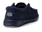 Hey Dude Boy's Wally Funk Mono Slip-On Casual Shoes (Little Kid/Big Kid) Navy 2 Little Kid M