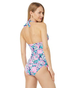 Lilly Pulitzer Amren Tankini Oyster Bay Navy Shroom with A View 14