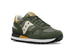 Saucony Men's Shadow Original Sneaker, Olive/Tan, 12