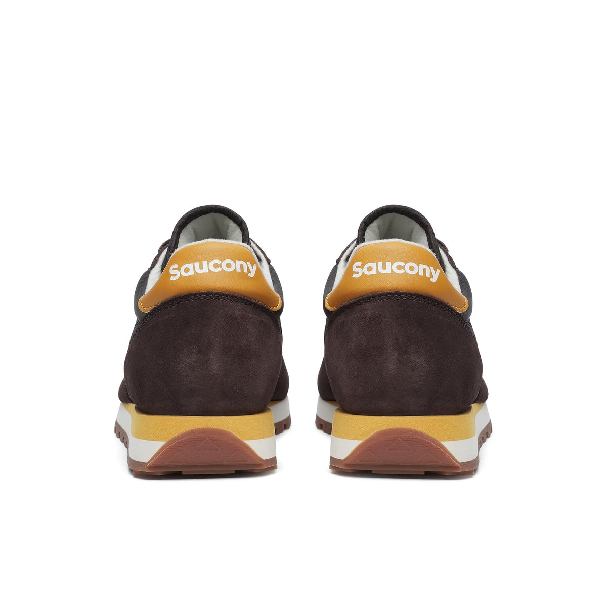 Saucony Men's Jazz Original Sneaker, Brown/Cream, 12