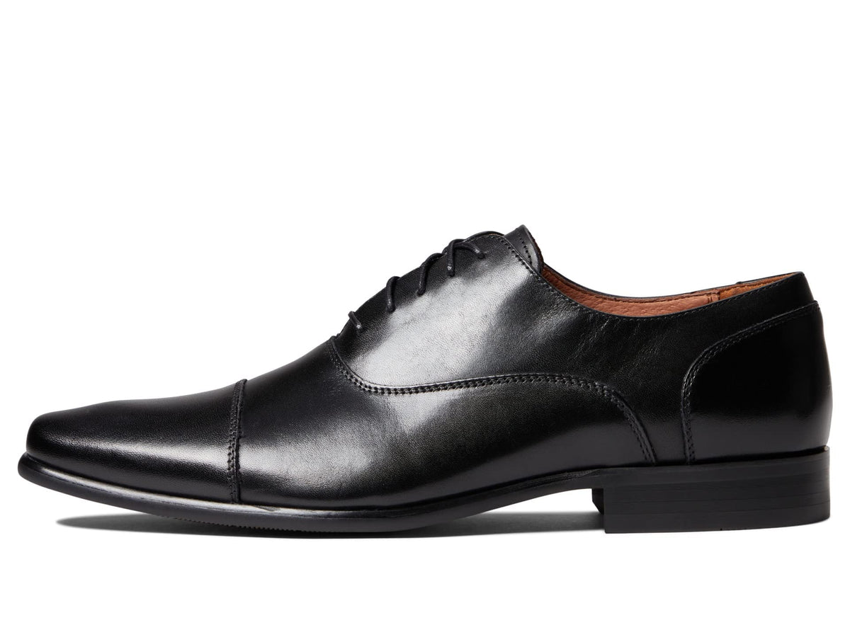 Florsheim Postino Cap Toe Balmoral Oxford Men's Oxford, 12 D(M) US, Black