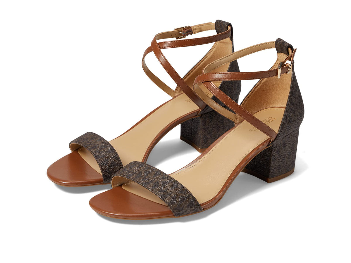 Michael Kors Serena Flex Sandal 7 Brown