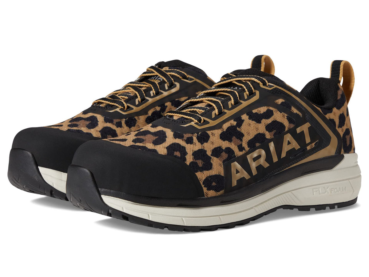 ARIAT Outpace CT Leopard Print 7 B (M)