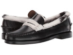 Sebago Dan Cow Collar Black/White 5.5 M