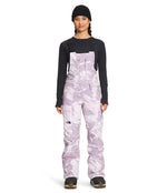 THE NORTH FACE Freedom Bib Lavender Fog Tonal Mountainscape Print MD L