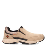 Rockport Men's Chranson Slip On Sneaker, Taupe Suede, 10 Wide