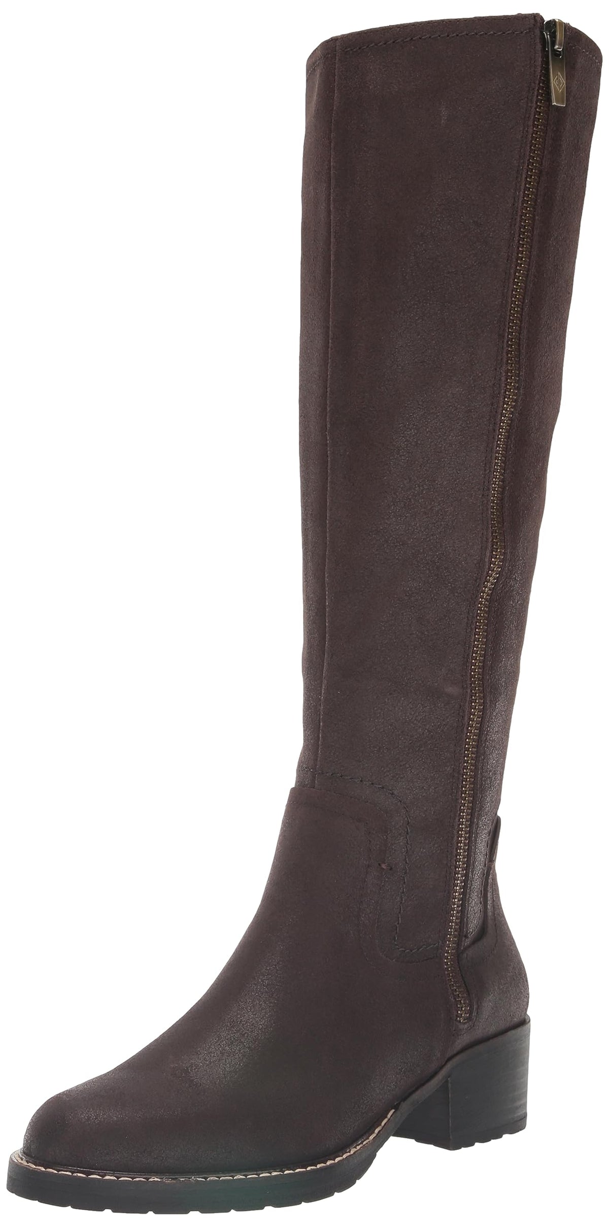 Donald Pliner Women's Philipa Knee High Boot, Dark Brown, 8.5