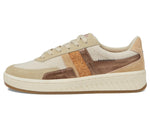 Gola Women's Grandslam Mode Sneaker, Wheat/Oat/Bronze, 8