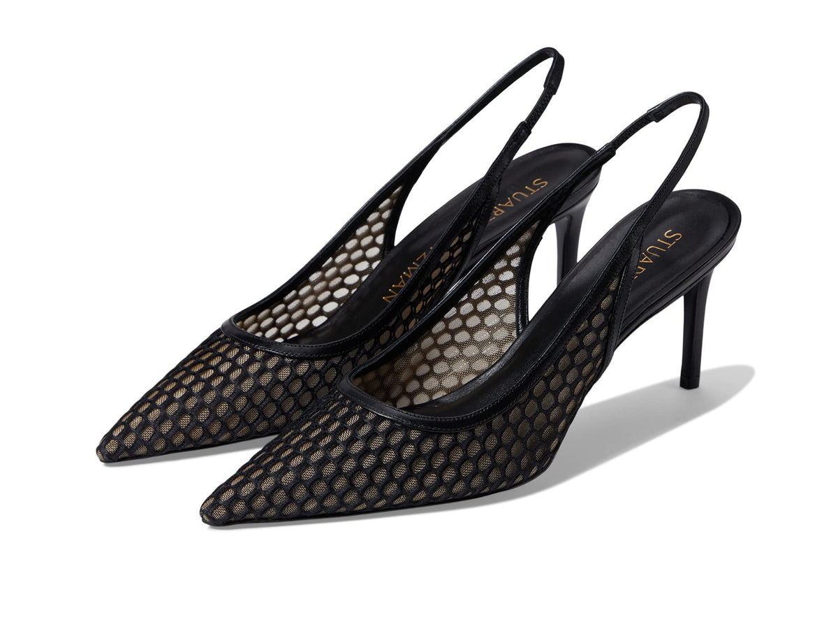 Stuart Weitzman 75 Slingback Pump Black 9.5 B