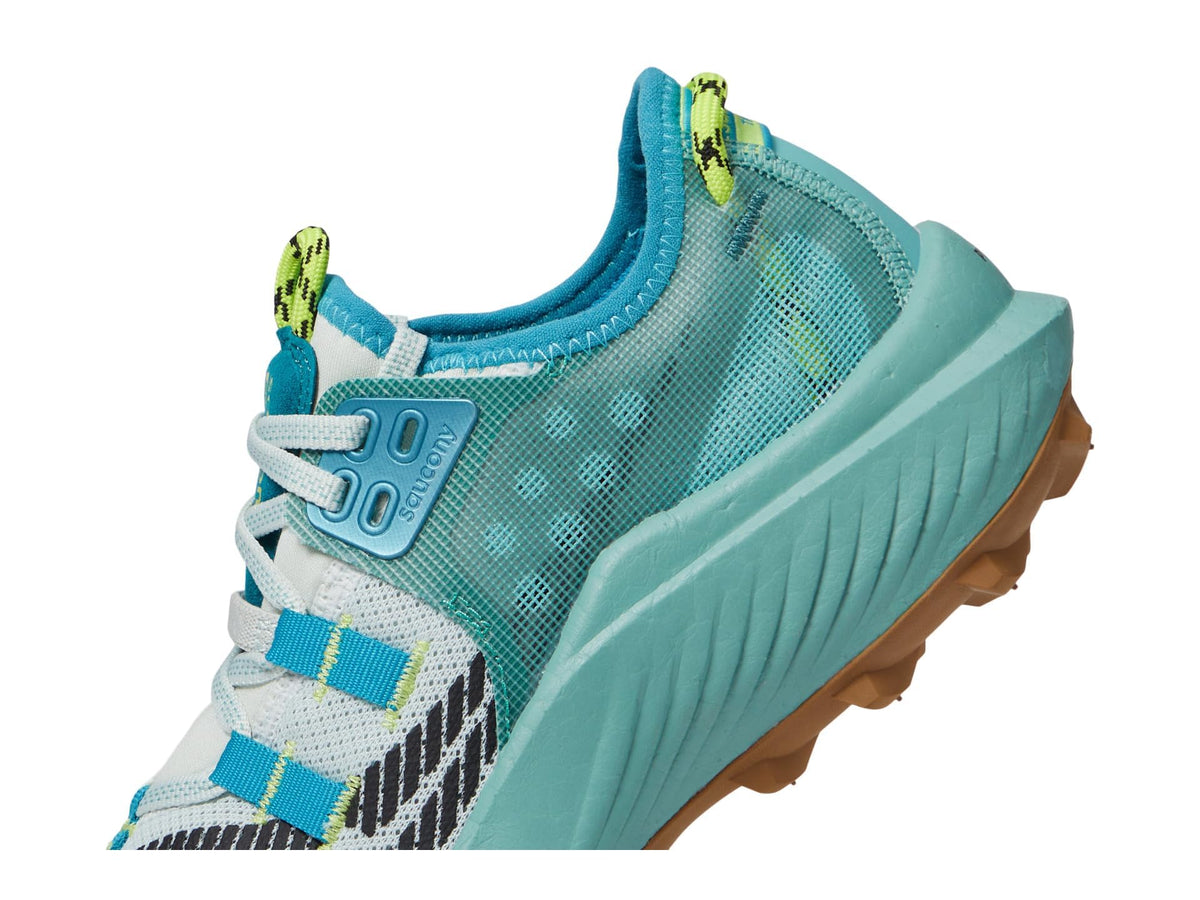 Saucony Women's Endorphin RIFT Hiking Shoe, Mist/Bronze, 8.5