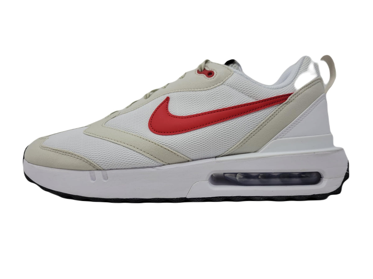 Nike Men's Air Max Dawn, White/University Red, 12 M US