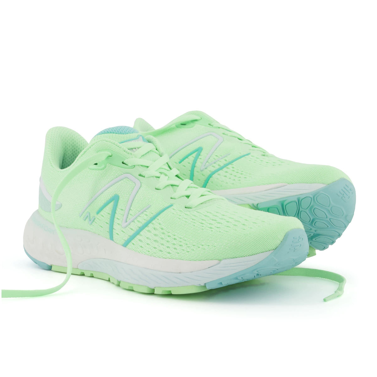 New Balance Women's Fresh Foam X 880 V12 Running Shoe, Vibrant Spring Glo/Light Surf, 9 Wide