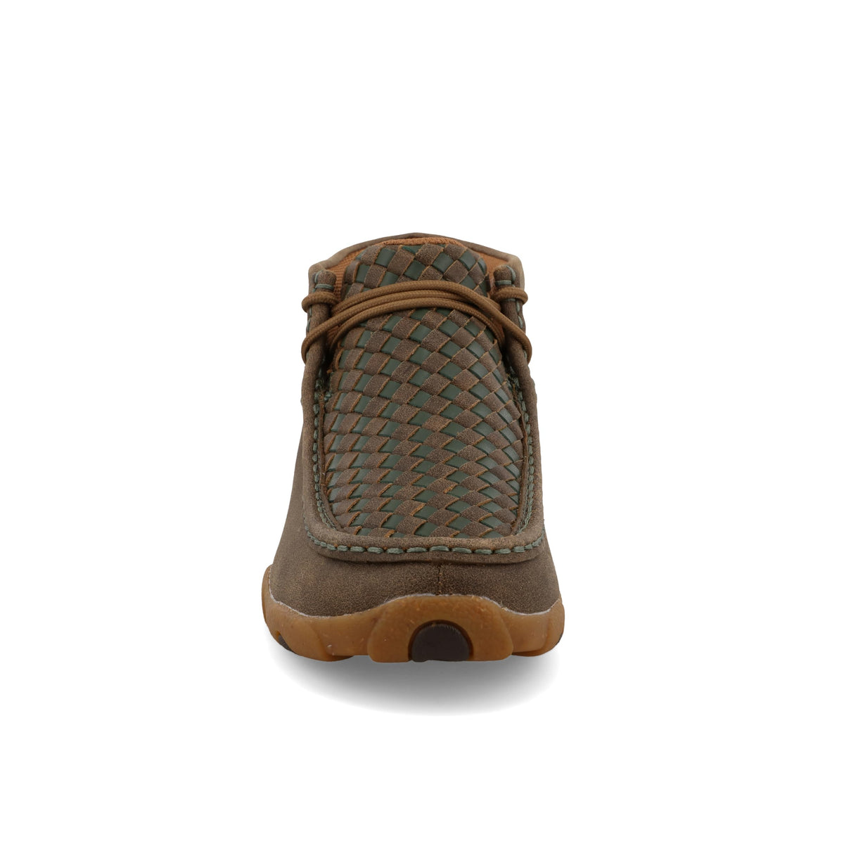 Twisted X Women's Boat Shoe Driving Moc Bomber & Clover 6.5