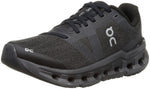 ON Cloudgo Women's Running Shoes, Black | Eclipse (Wide), 25.0 cm