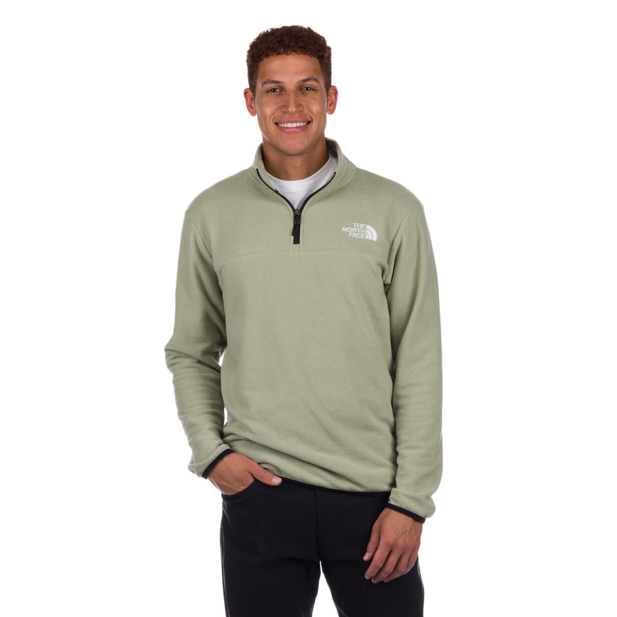 THE NORTH FACE Anchor 1/4 Zip Tea Green MD
