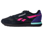 Reebok Classic Leather Black/Proud Pink/Bold Purple 8.5 B (M)