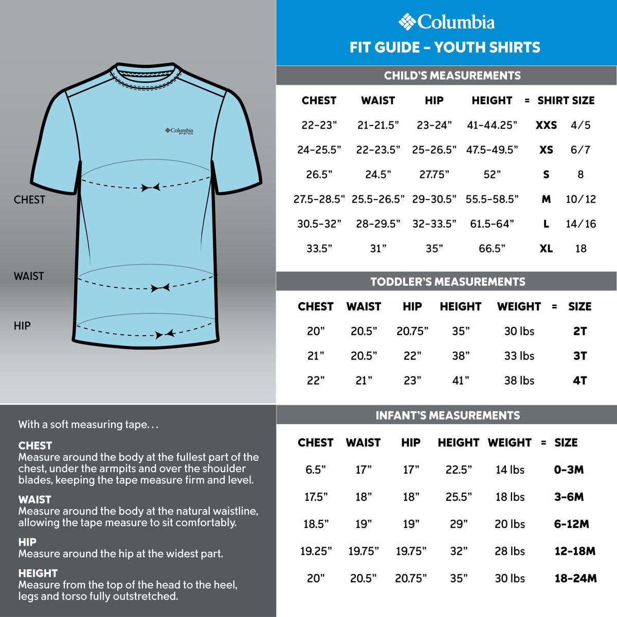 Columbia Youth Boys PFG Tamiami Short Sleeve Sun Protection Shirt, Vivid Blue, XX-Small