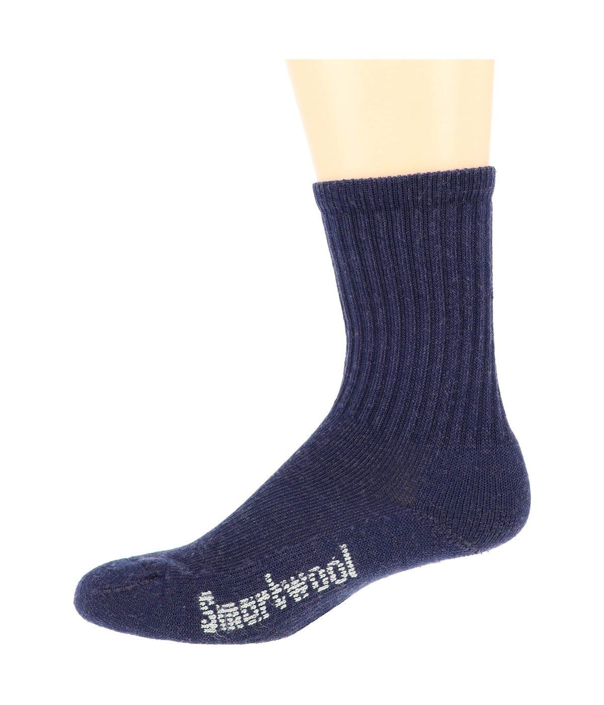 Smartwool Unisex Classic Hike Light Cushion Solid Crew 3-Pack Deep Navy LG (US Men's Shoe 9-11.5, Women's Shoe 10-12.5) One Size