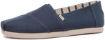 TOMS Mens Alpargata Slip On Casual Shoes - Blue - Size 12 D