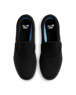 Nike SB Charge Black/Black-Black Slip On Skateboarding Shoes 11.5 M US