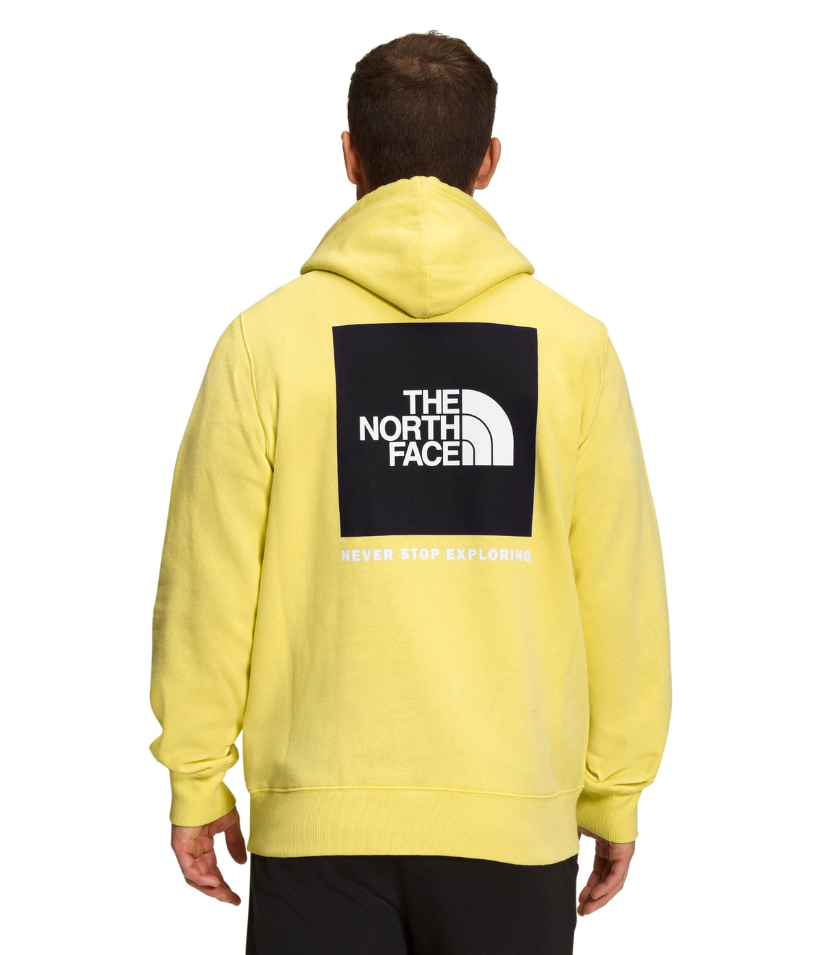 THE NORTH FACE Men's Box NSE Pullover Hoodie (Standard and Big Size), Yellowtl/TNF Black, Medium