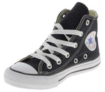 Converse Boy's Chuck Taylor All Star Core Hi (Little Kid) Sneaker, Black, 1