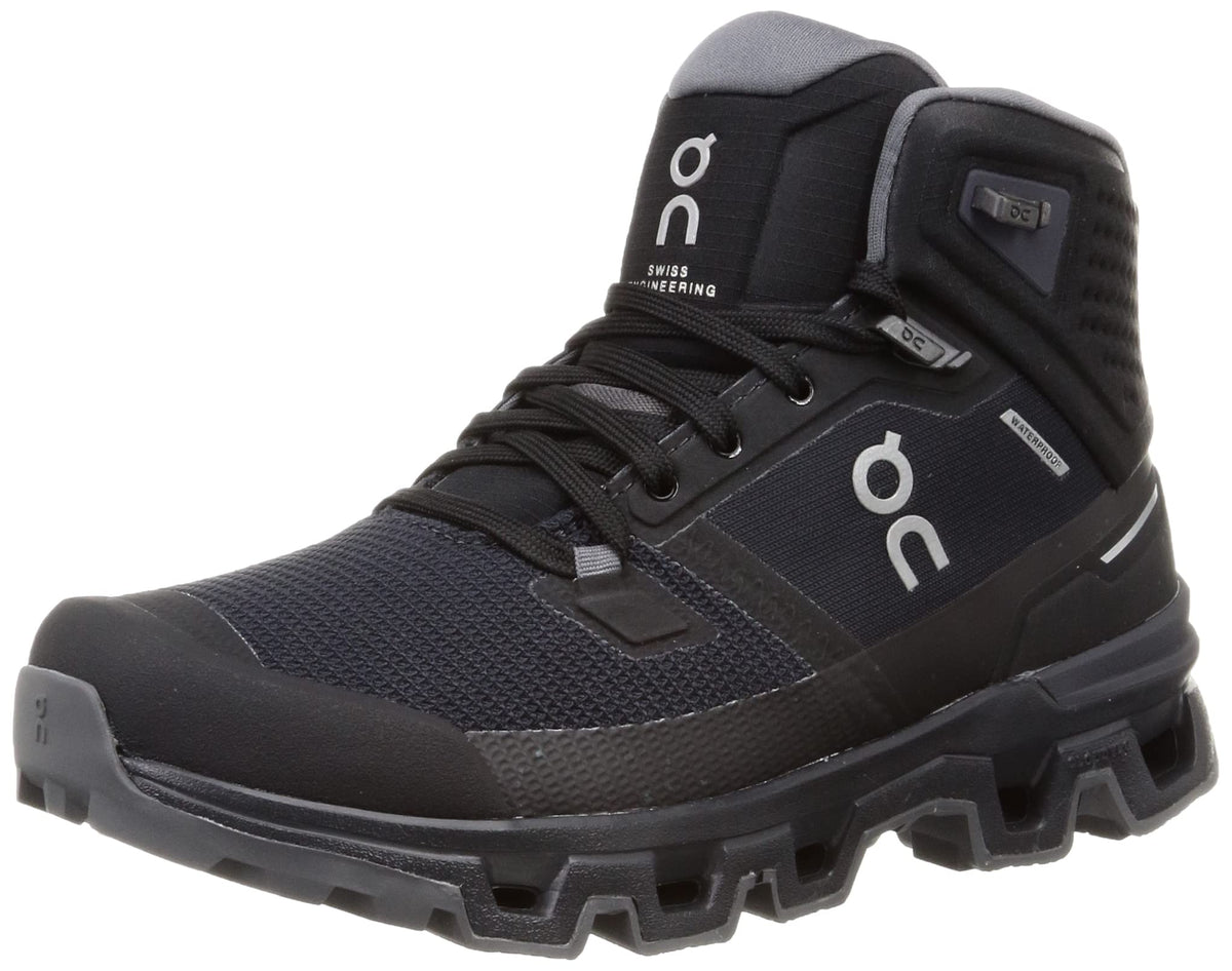 On Cloudrock Waterproof 2 Black/Eclipse 6 M