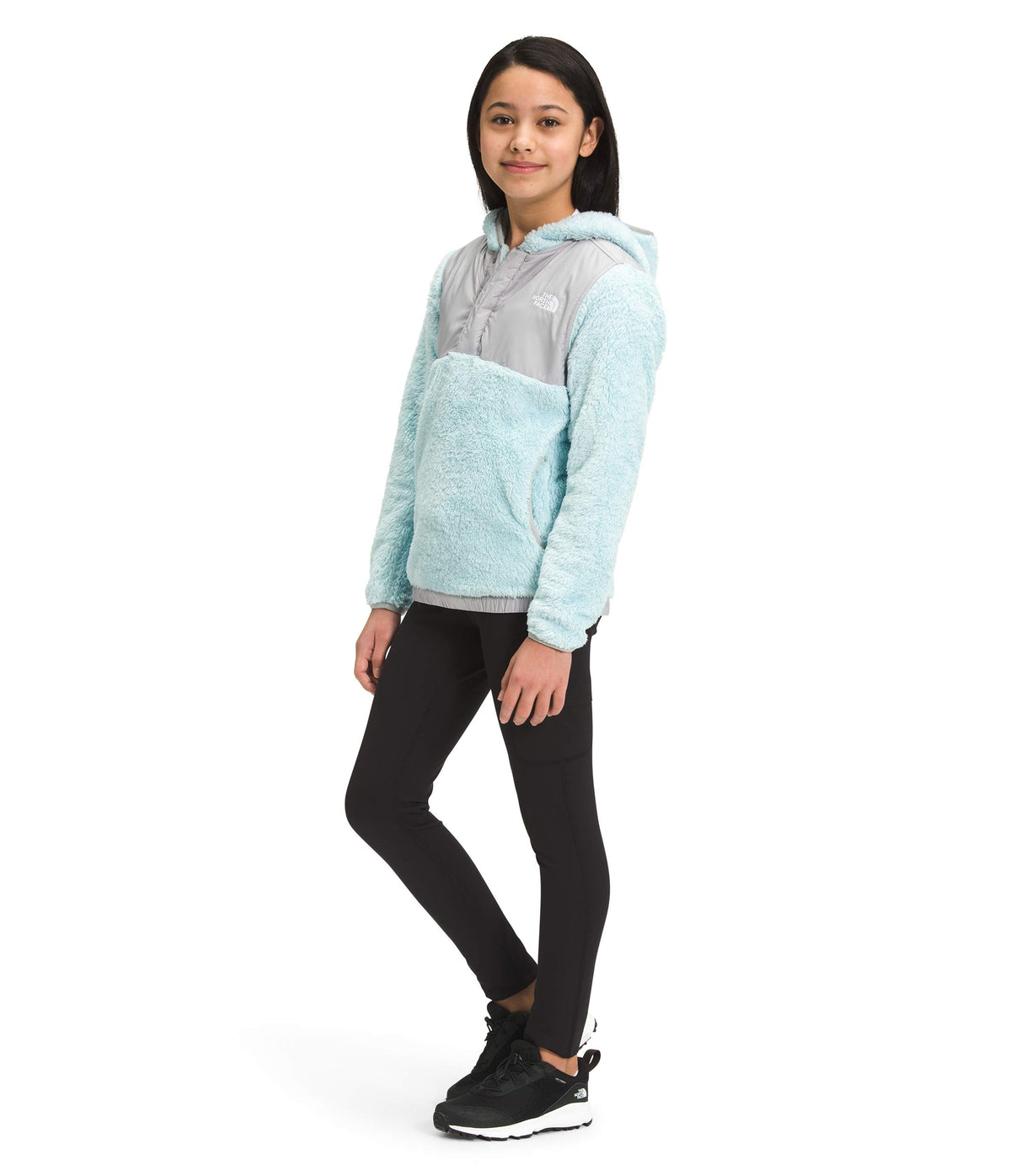 The North Face Kids Girl's Suave OSO Pullover (Little Kids/Big Kids) XX-Small Starlight Blue