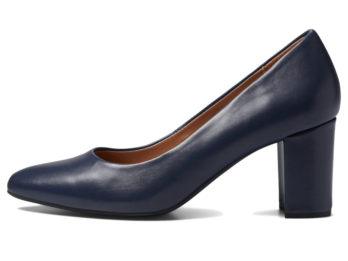 Aerosoles Bette Navy Leather 8.5 B (M)