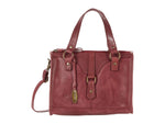 BORN Caldwell Satchel Wine One Size
