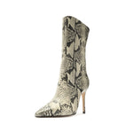 SCHUTZ Lun 9.5 Natural Snake