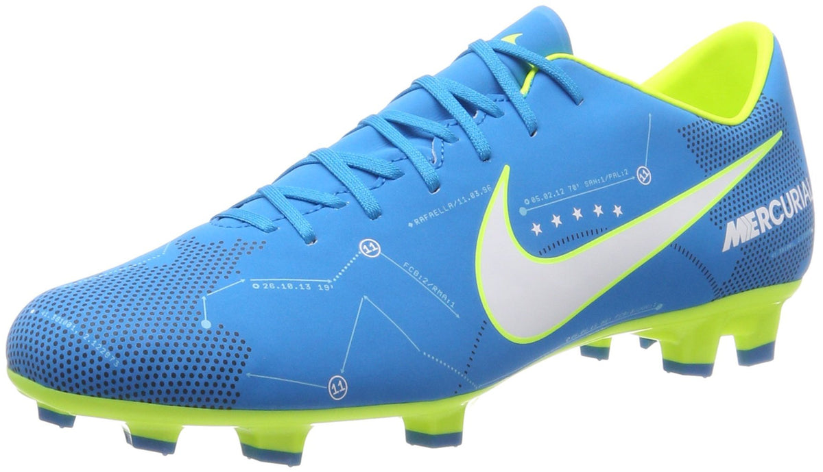 Nike Mercurial Victory VI Neymar Jr FG Men Soccer Cleats -Blue Size: 7