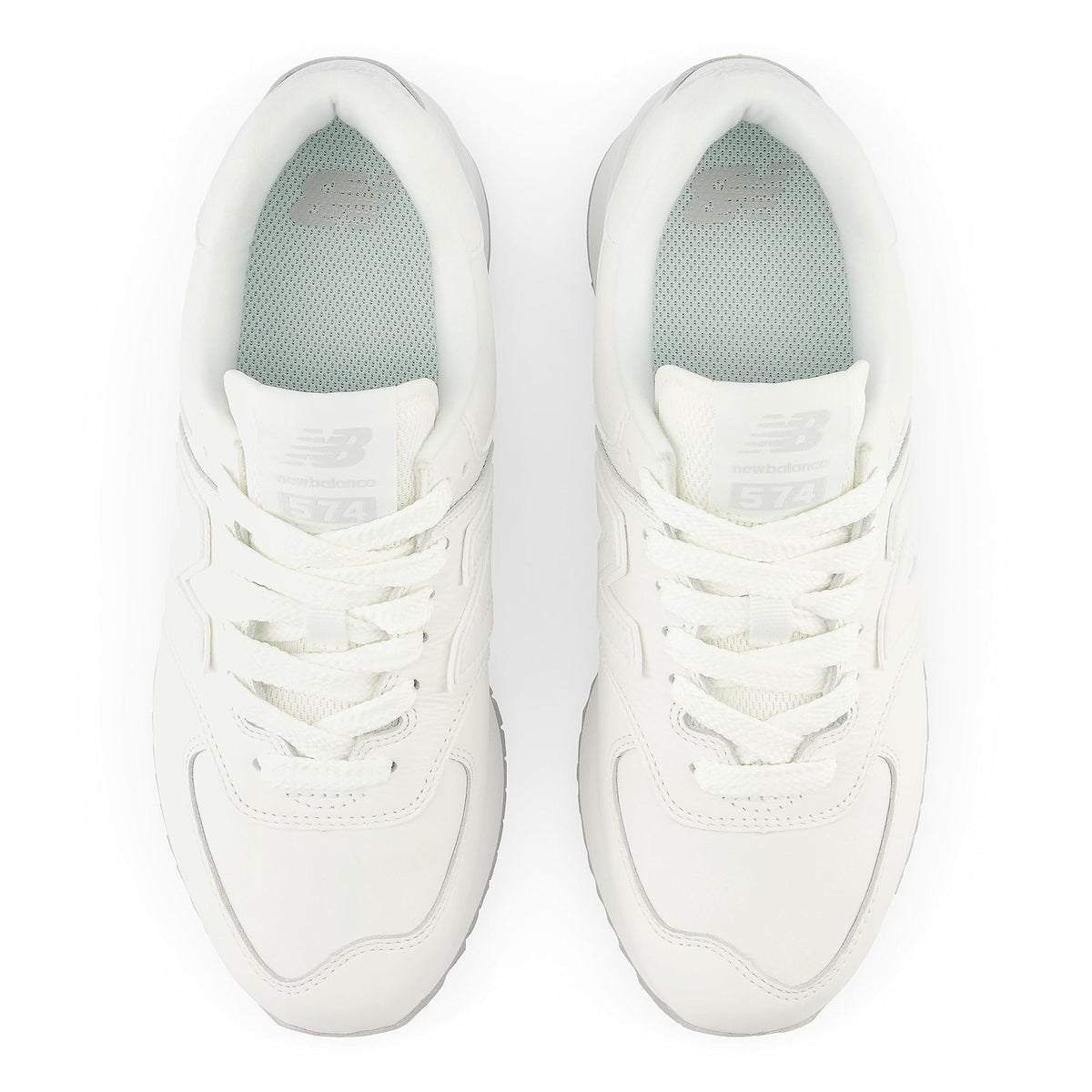 New Balance WL574+ White/Grey Matter 10 B (M)