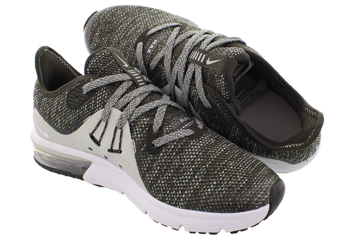 Nike Air Max Sequent 3 GS Running Trainers 922884 Sneakers Shoes (UK 4 US 4.5Y EU 36.5, Sequoia Light Bone 300)