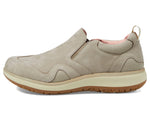 SAS Womens Scramble Taupe Pink 9.5 WW - Double Wide (D)