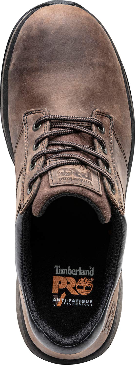 Timberland PRO Men's Jigsaw Oxford Steel Toe Industrial Boot, Brown, 7.5 Wide