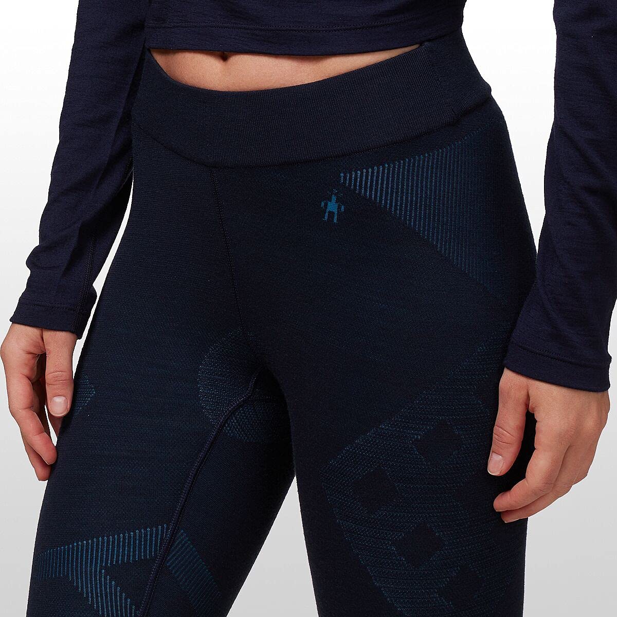 Smartwool IntraKnit Merino 200 Bottom - Women's Deep Navy/Ocean Abyss, S