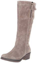 Propét Women's Rider Knee High Boot, Smoked Taupe, 8 Narrow