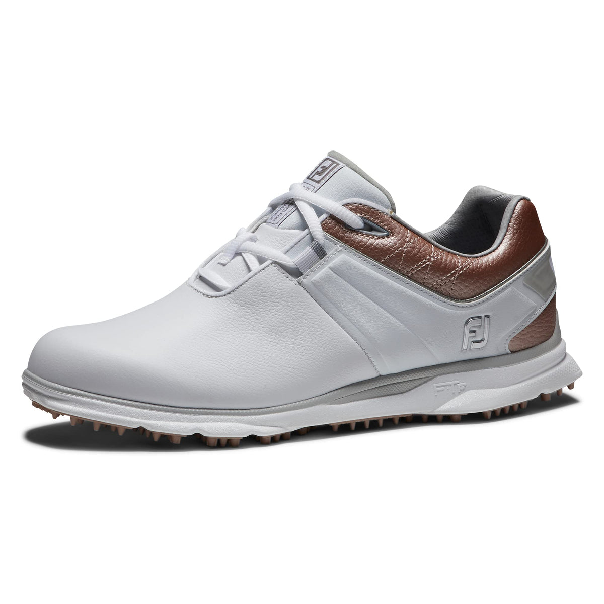 FootJoy Women's Pro|SL Previous Season Style Golf Shoe, White/Rose/White, 6 Wide
