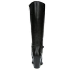 Naturalizer Women's Kalina Wide Calf 9.5 Black Leather Wide Calf