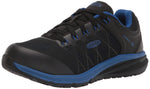 KEEN Utility Men's Vista Energy Low Soft Toe Industrial Sneaker Work, Nautical Blue/Black, 7.5 Wide