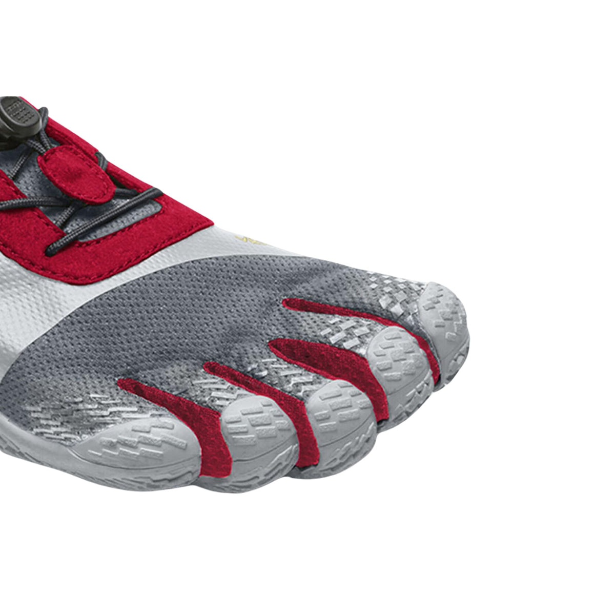 Vibram FiveFingers Men's KSO EVO Cross Training Shoe 12.5 - 13 US Grey/Red