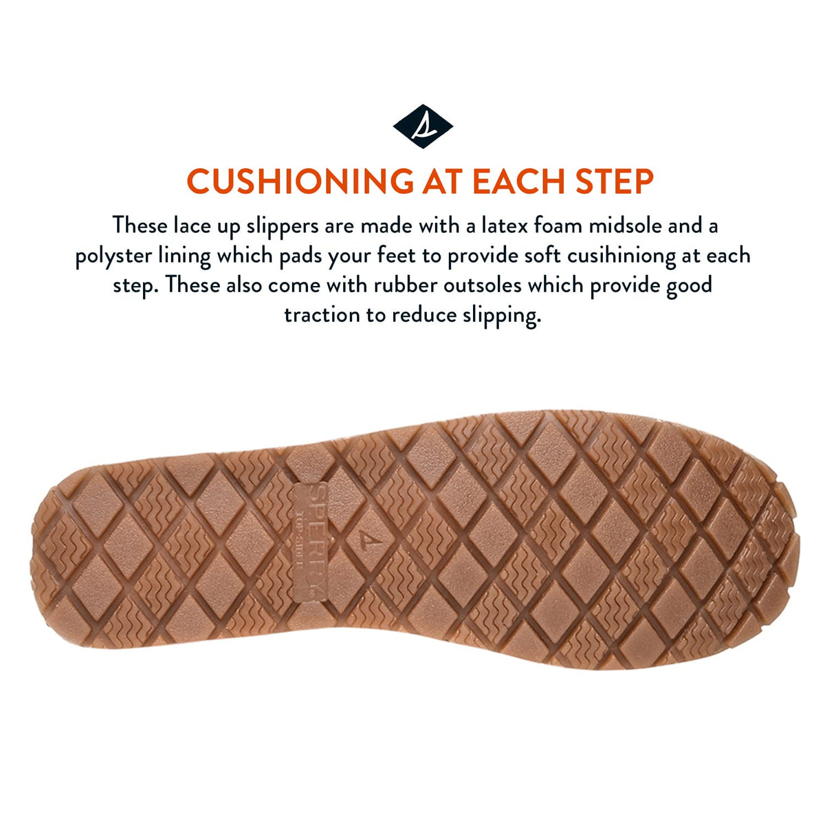 Sperry Women's Trapper Slippers, Stone, 8 M US